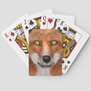 Red Fox Playing Cards