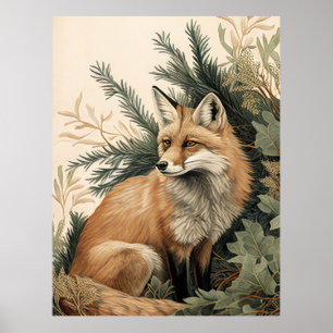 Red Fox Poster