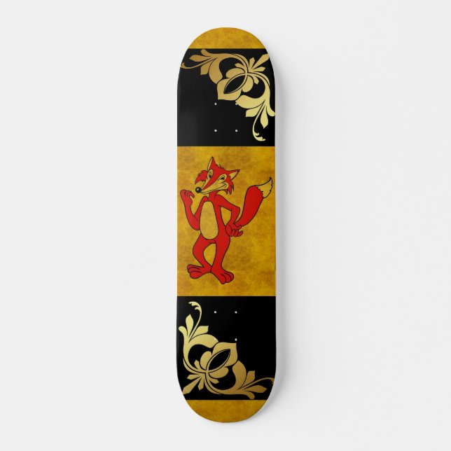 Red Fox Skateboard (Front)
