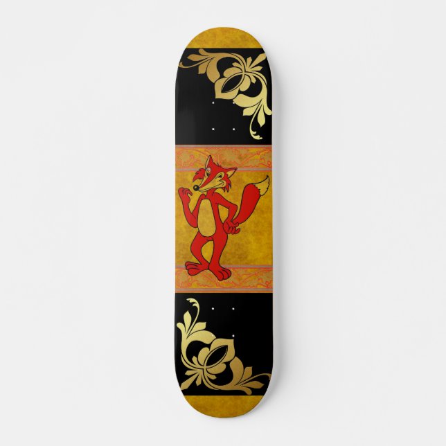 Red Fox Skateboard (Front)