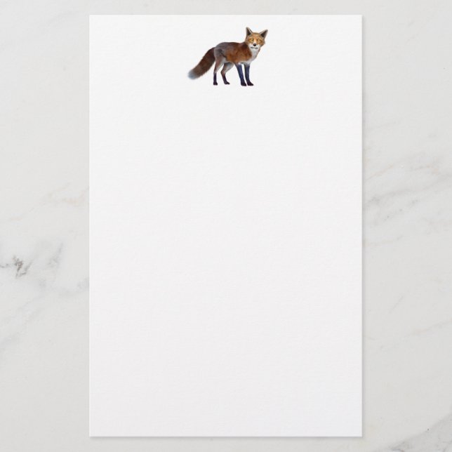 Red Fox Stationery (Front)