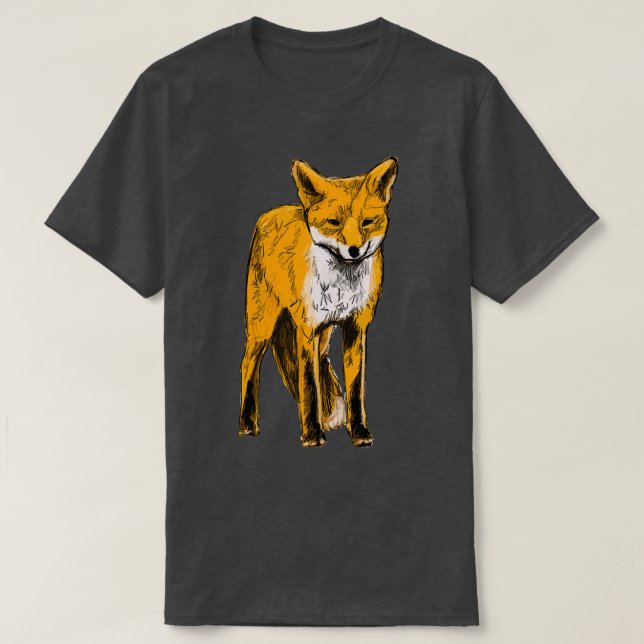 Red Fox T-Shirt (Design Front)