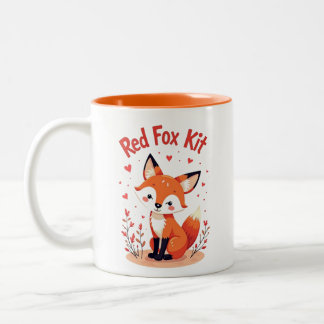 Red Fox: The Master of Adaptation Two-Tone Coffee Mug