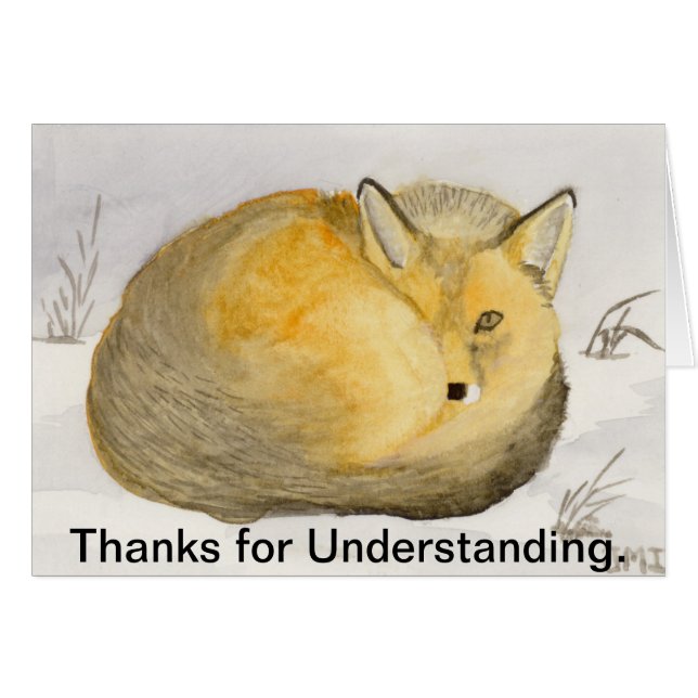 Red Fox Time Alone (Front Horizontal)