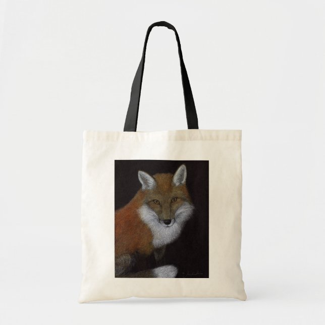 Red Fox Tote Bag (Front)