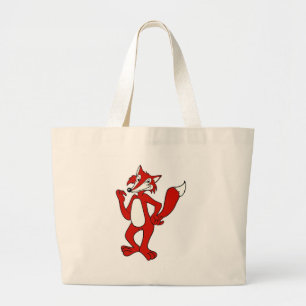 Red Fox Tote Bag