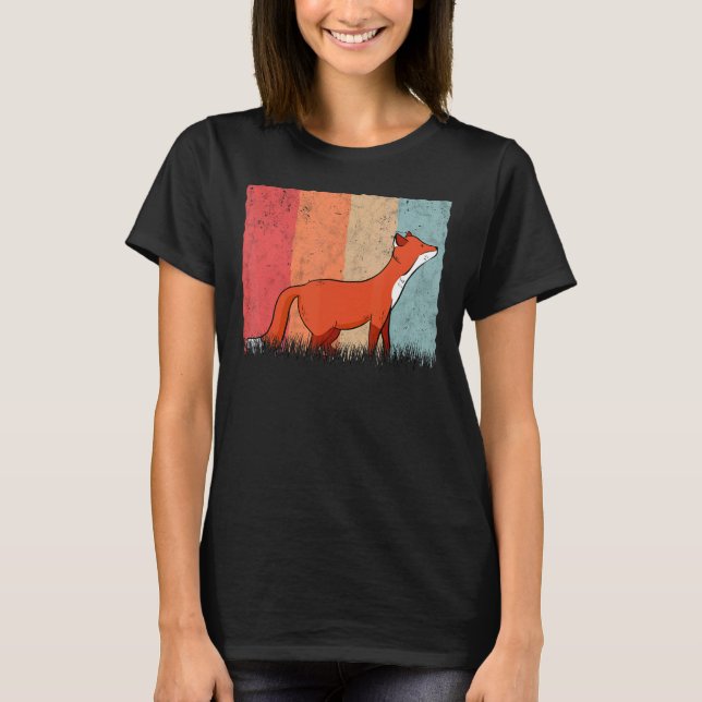 Red Fox Vintage 2 T-Shirt (Front)