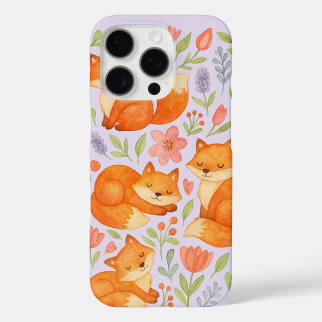 Red Foxes                                          Case-Mate iPhone Case (Back)