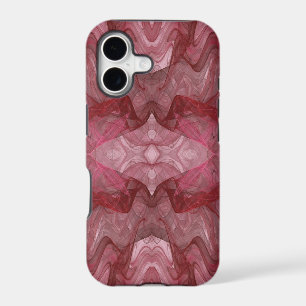 Red Fractal iPhone 5 Case-Mate Barely There