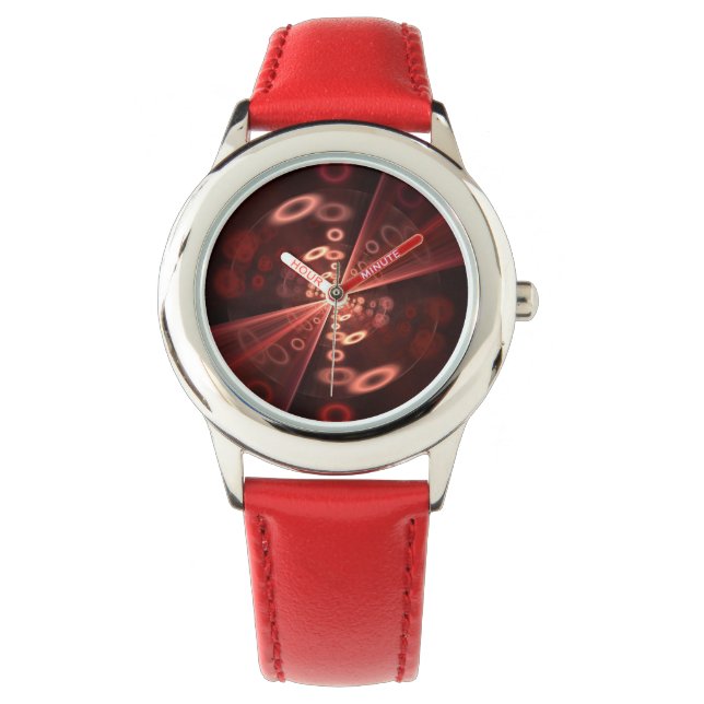 Red Fractal Watch (Front)