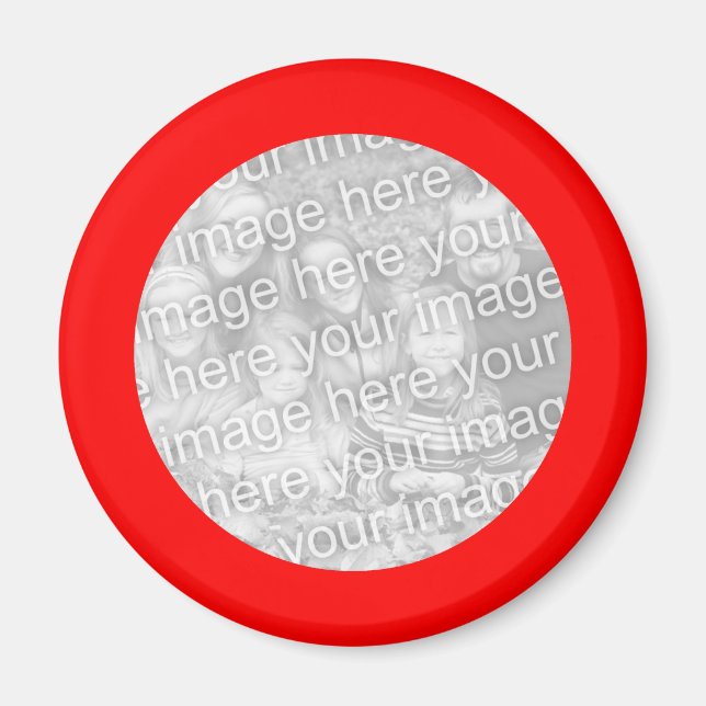 Red Frame Magnet (Front)