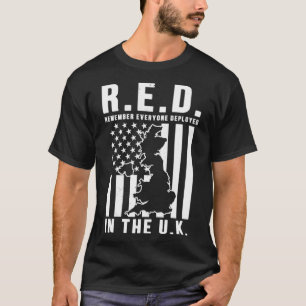 RED Frday Remember Everyone Deployed in the United T-Shirt