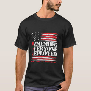 Red Friday Military On Friday We Wear Red American T-Shirt