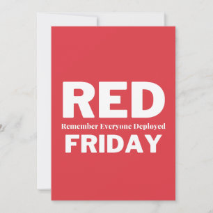 Red friday remember everyone deployed