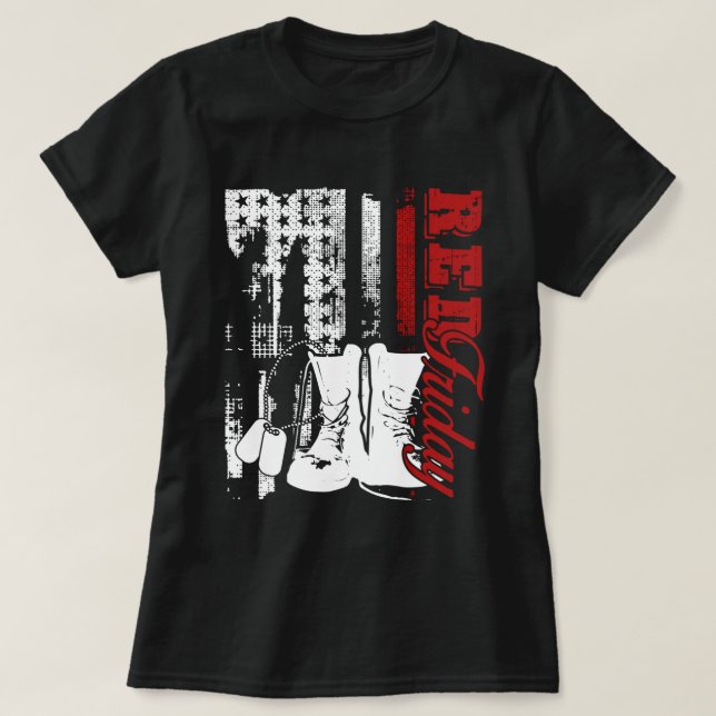 Red friday shirt, red friday T-Shirt (Design Front)