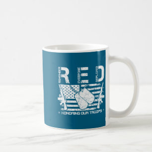 Red fridays remember everyone deployed honoring ou coffee mug