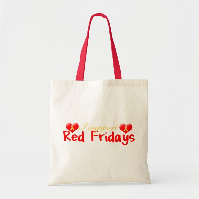 Red Fridays Tote Bag (Front)