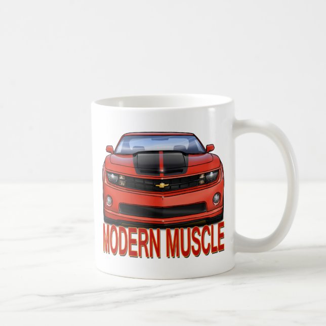 RED_FRONT_CAMARO.png Coffee Mug (Right)