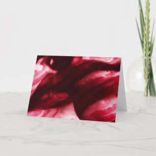 Red fruits of passion(card) card