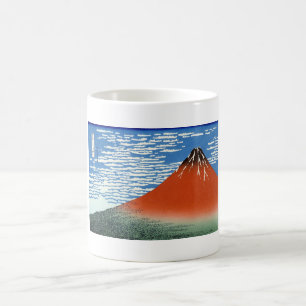 Red Fuji southern wind clear morning Coffee Mug
