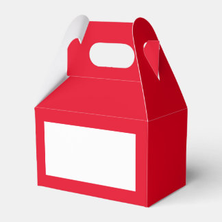 Red Gable Favour Box