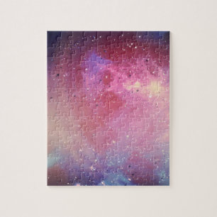Red Galaxy Jigsaw Puzzle