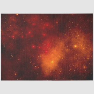 Red Galaxy Series Design 2 Tissue Paper