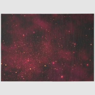 Red Galaxy Series Design 8 Tissue Paper