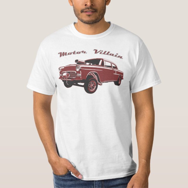 Red Gasser Hot Rod T-Shirt (Front)