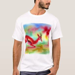 Red Gazelle 310824AREF133 - Watercolor T-Shirt