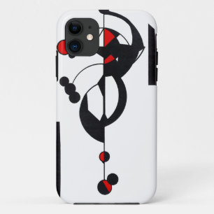 Red Geo Design Case-Mate iPhone 11 Case