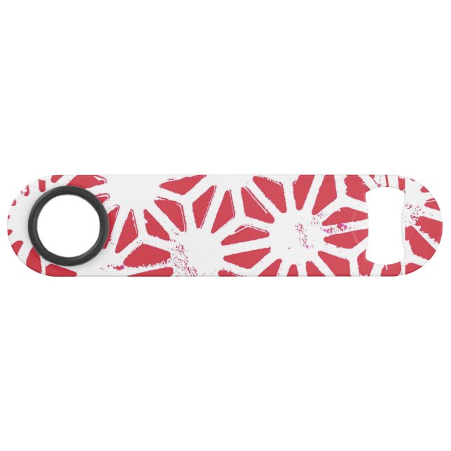 Red geometric pattern (Front (Horizontal))