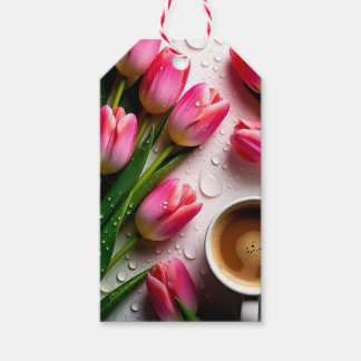 Red Gift Bag Tags