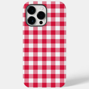 Red Gingham Case-Mate iPhone 14 Pro Max Case