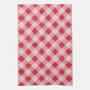 Red Gingham Kitchen Towel