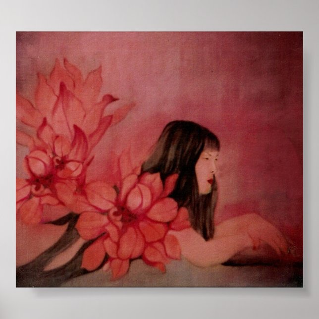 red girl poster (Front)