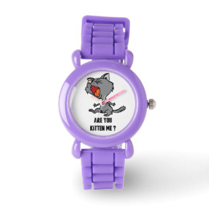 Red Glitter - Children's Watch