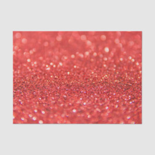 Red Glitter Design Tissue Paper