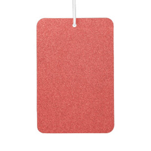 Red Glitter, Sparkle, Glitter Background Car Air Freshener