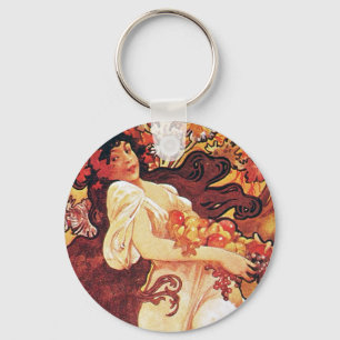 Red Goddess Key Ring