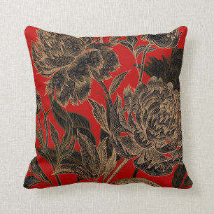 Red/Gold Design Cushion