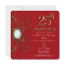 Red & Gold Elegant Diamond 25 25th Anniversary