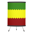 Red, Gold & Green Pan-African Rastafari Flag Lamp