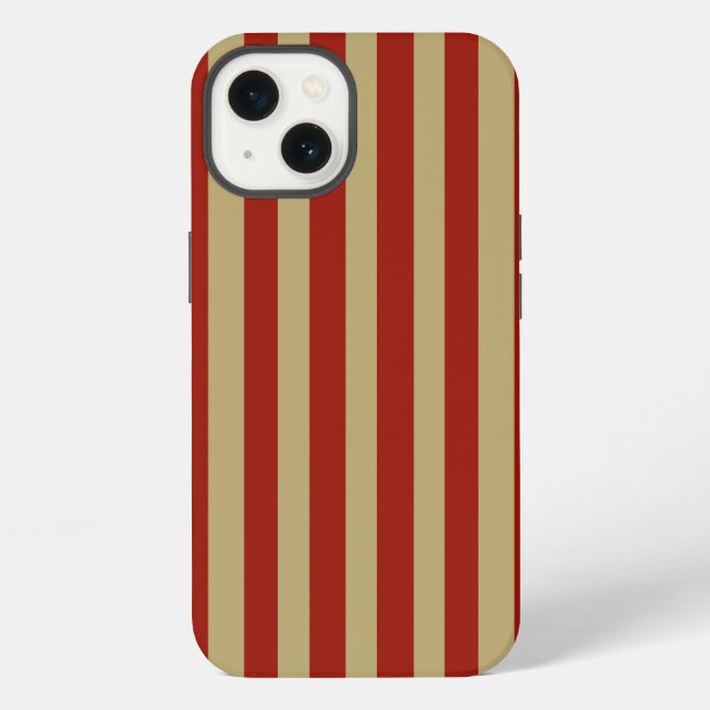 Red Gold iPhone Case (Back)