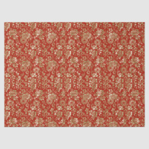 Red Gold-Look Tissue Paper Matches Gift Bags