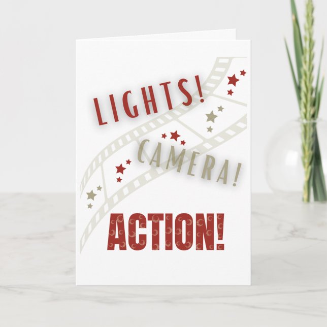 Red/Gold Next Scene  Card (Front)