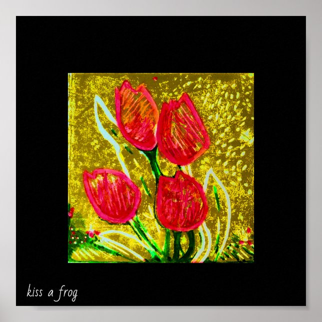 Red & Gold Poster (Front)