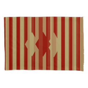 Red Gold Reversible Pillowcase