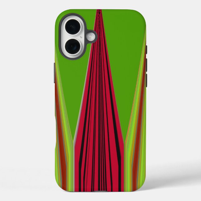 RED GOLDEN GREEN Case-Mate iPhone CASE (Back)