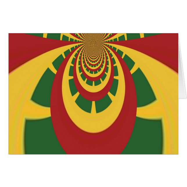 Red Golden Green Customise Product (Front Horizontal)